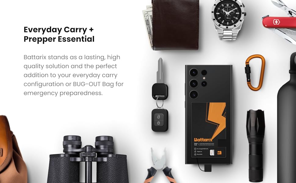 Battarix - Everyday Carry + Prepper Essentials