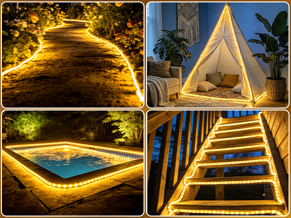 solar palm tree lights outdoor