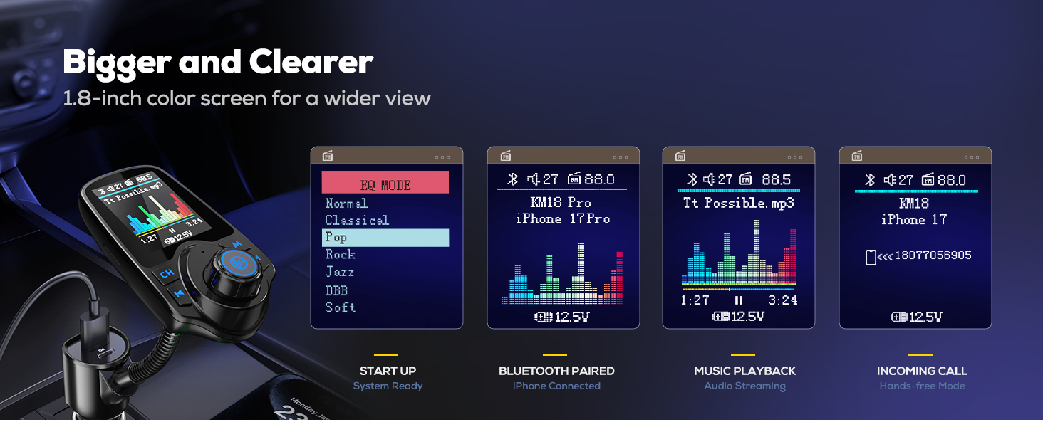 fm transmitter bluetooth