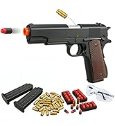 OGCGDG Foam Dart Blaster with Shell Ejecting, Soft Bullet Toy Pistol for Outdoor Target Practice ...