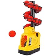 Furlihong 681TPCBH 4 in 1 Baseball Pickleball Tennis Cricket Pitching Machine – Auto Oscillation,...