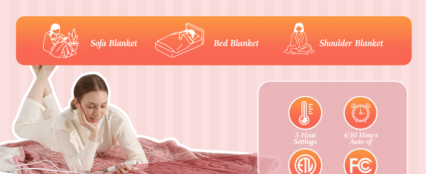 electric heated blanket