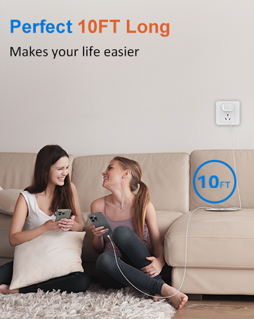 iphone 15 pro max charger fast charging 10ft long iphone charger