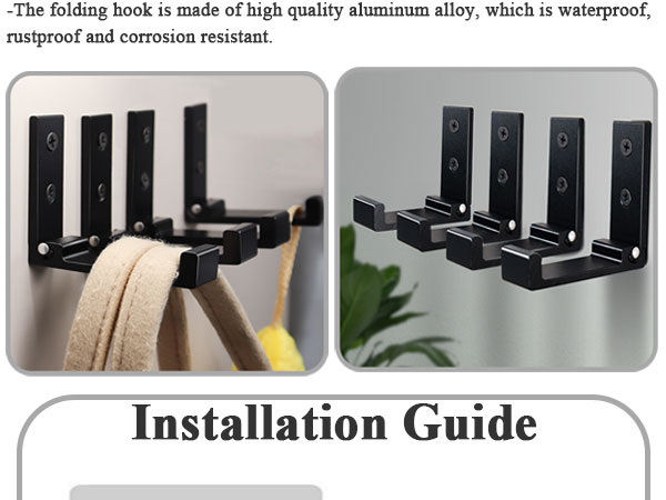 OHIYO folding wall hooks