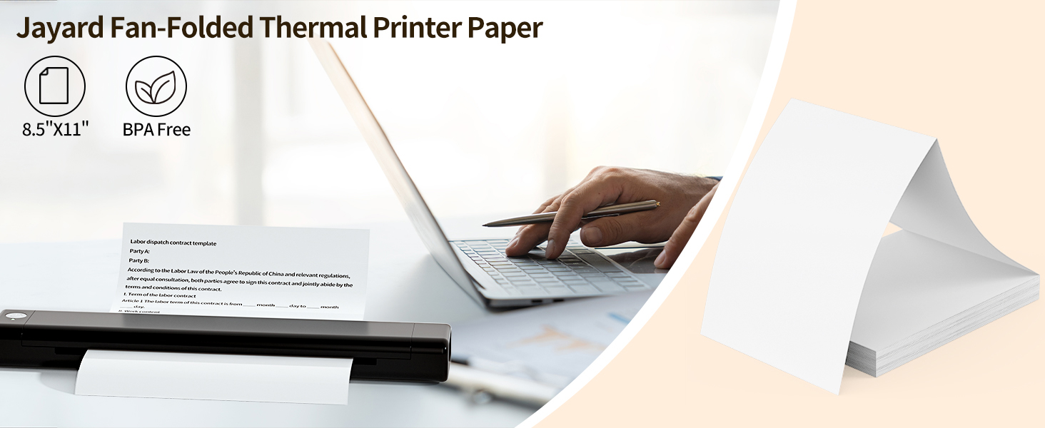 thermal paper 8.5 x 11