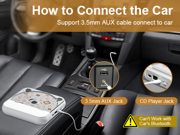 KC918 white cd player