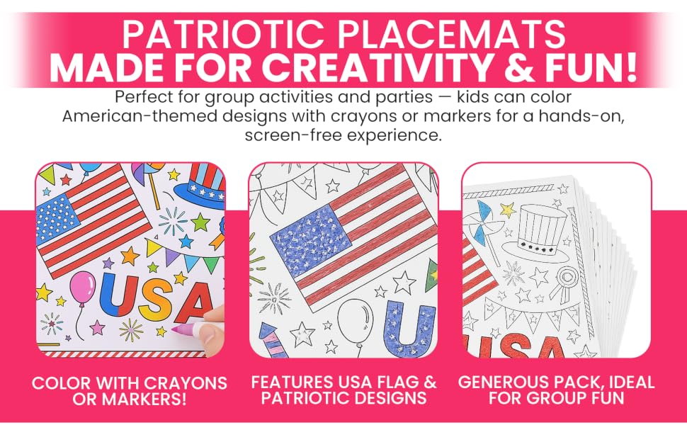 B094JYGWCS patriotic placemat coloring