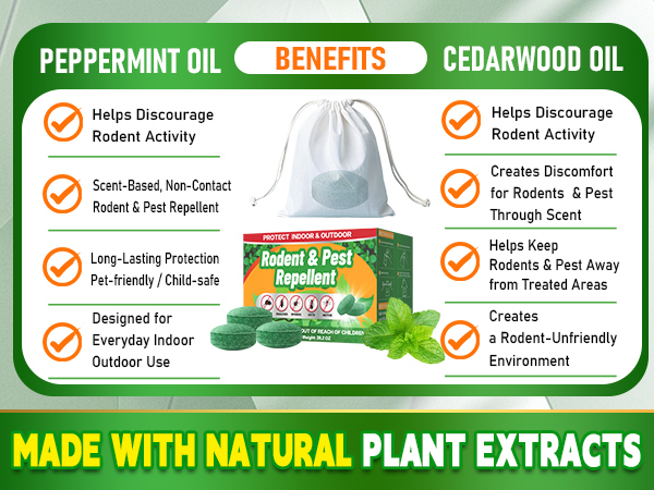 mice repellent indoor insect repellent rodent repellent