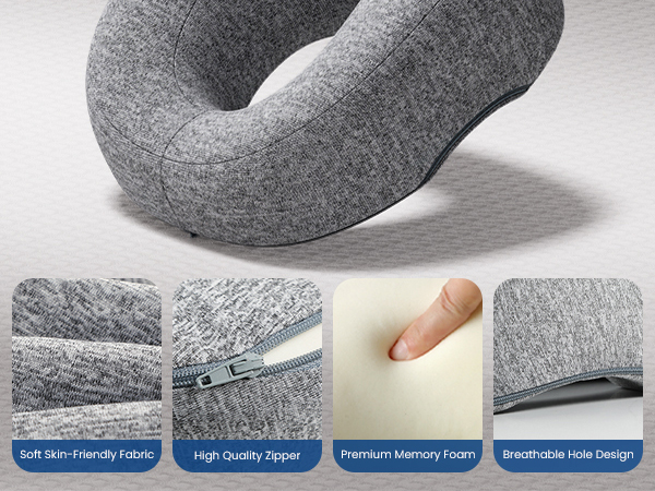 A-Pce Face Down Pillow Massage Headrest for Bed