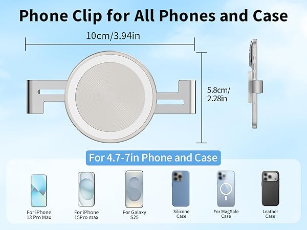 Phone Clamp for Magnet