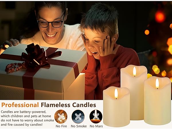 battery candles with remote control