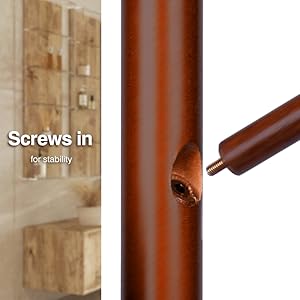 standing clothes rack