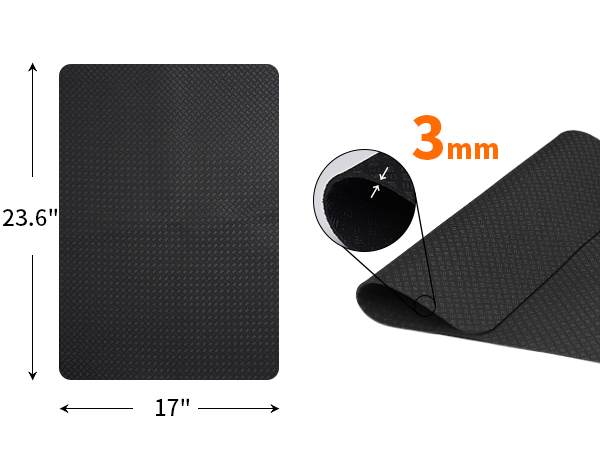 elliptical mat for carpet