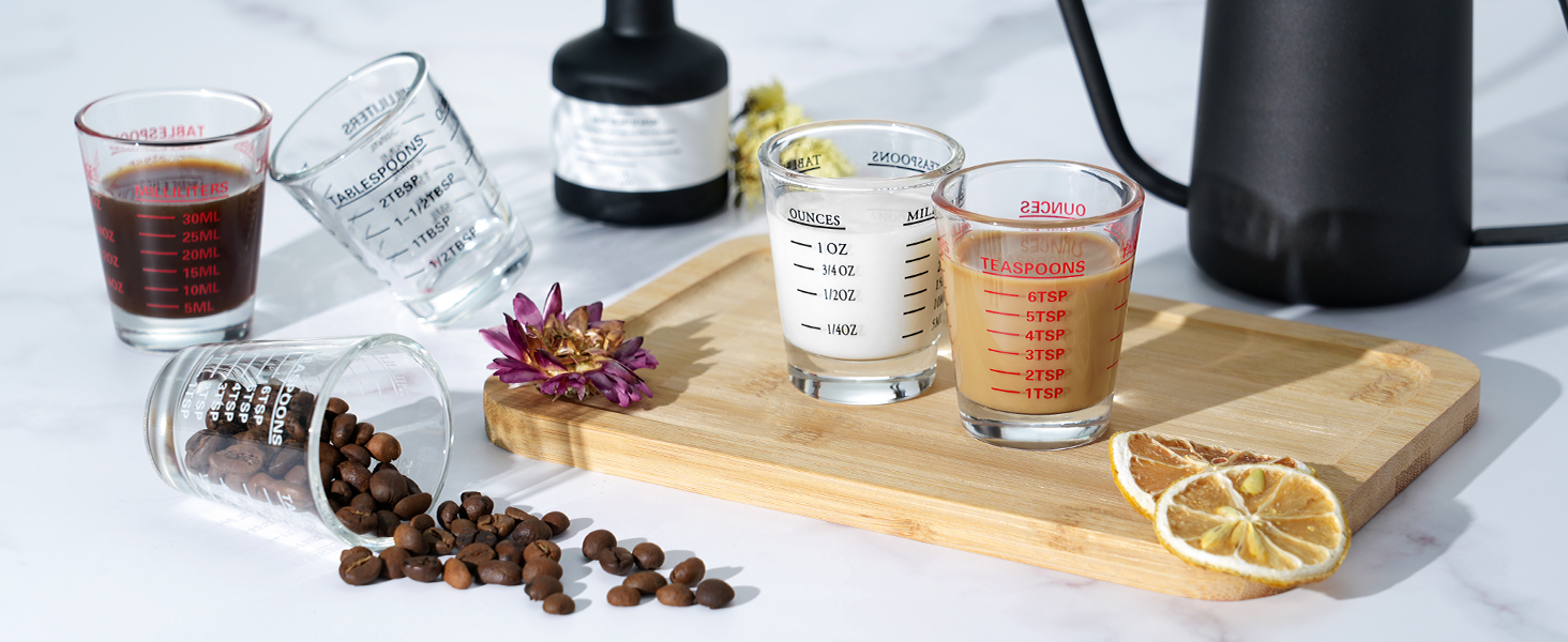 shot glass measuring cup