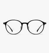 ANRRI Ultra Light Blue Light Glasses, Round TR90 Frame with Titanium Temples, Anti Glare Anti Eye...