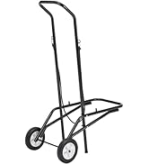 National Public Seating Powder Coated Steel Dolly for 9000 Chair - Dark Brown