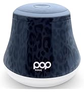 Fabric Shaver, Lint Remover Electric (Black Leopard) – Rechargeable, 6 Blade System, Fabric Lint ...