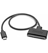StarTech.com USB C to SATA Adapter - External Hard Drive Connector for 2.5'' SATA Drives - SATA S...