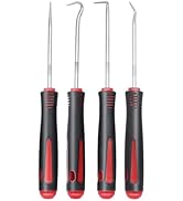 Wetado Pick and Hook Set, Automotive Hook Set, 4 Pcs Pick Tool Set for Car Auto Oil Seal/O-Ring S...