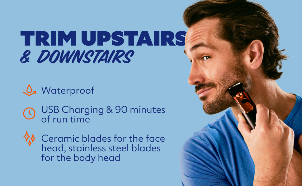 Trim upstairs &amp;amp; downstairs