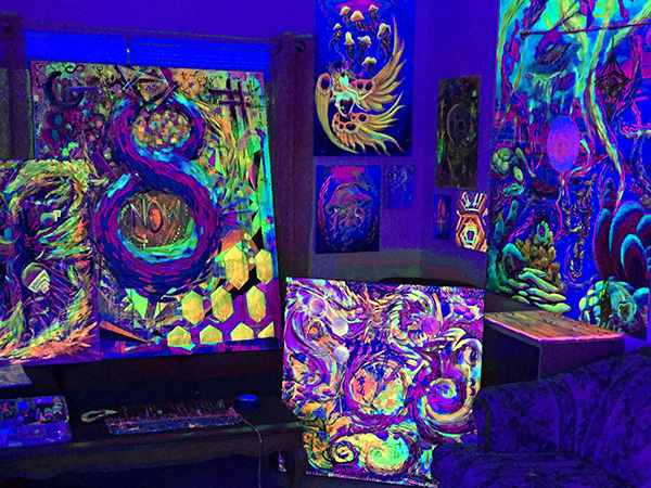 glow in the dark party