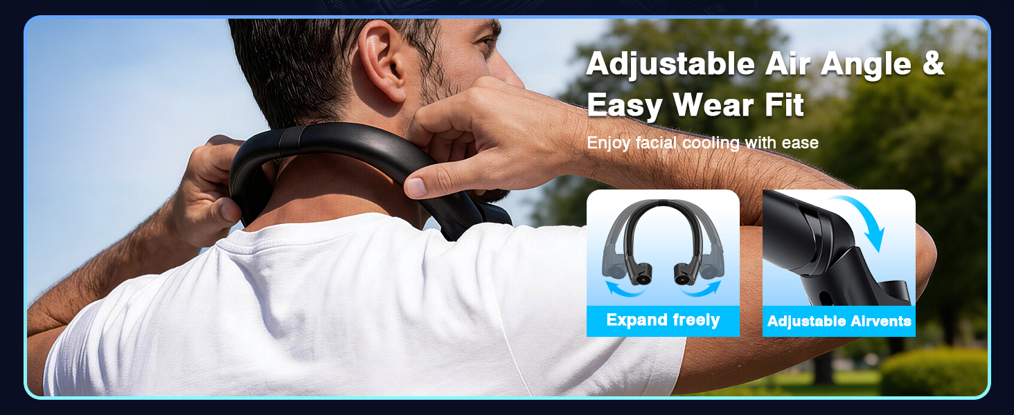 Adjustable Air Angle &amp;amp; Easy Wear Fit