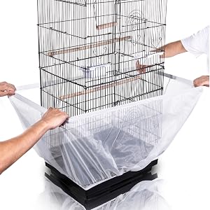 Tamu style Bird Cage Seed Catcher