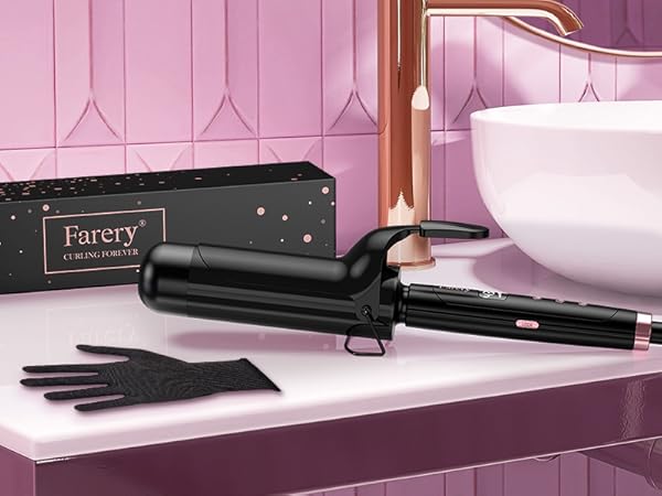 large barrel curing iron FOR LONG HAIR