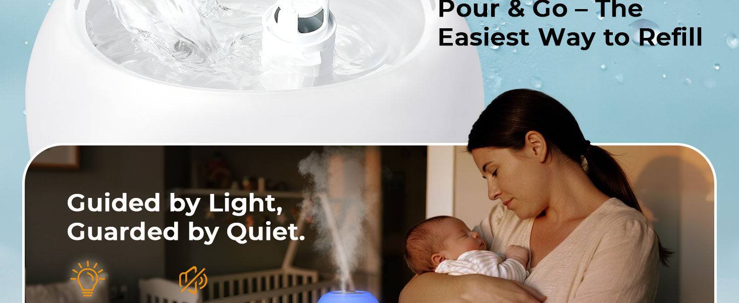 top fill humidifier