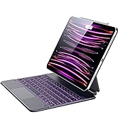 CHESONA Magnetic Floating Keyboard Case for iPad Pro 12.9 2022, Multi-Touch Trackpad with 7 Color...