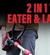 MZK String Trimmer, 20V Cordless Electric 14'' Weed Eater with Replacement Spools (4 Pack), 2 in ...