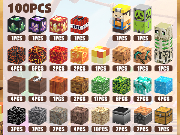 magnetic blocks building set