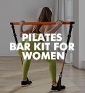 Pilates Bar Kit with Resistance Bands, Pilates Equipment, Multifunctional Pilates Bar for Women &amp;...