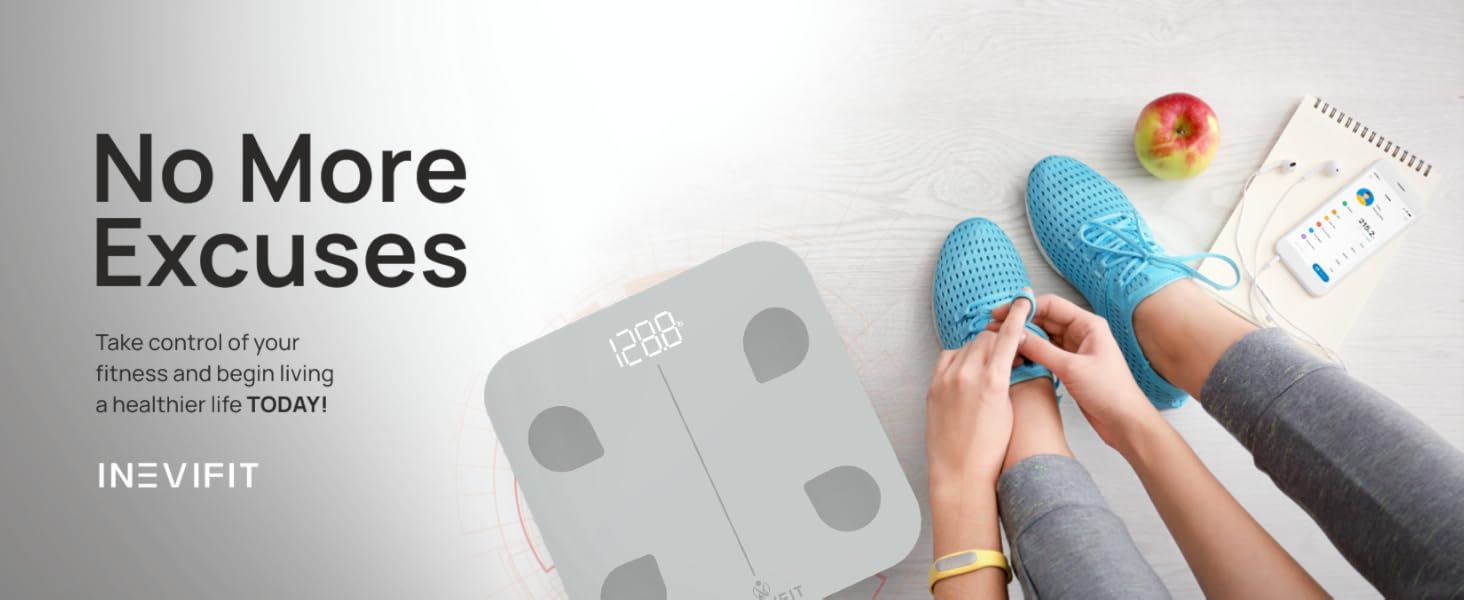 I-BF003S - Bluetooth Smart Body Fat Scale - Premium A+