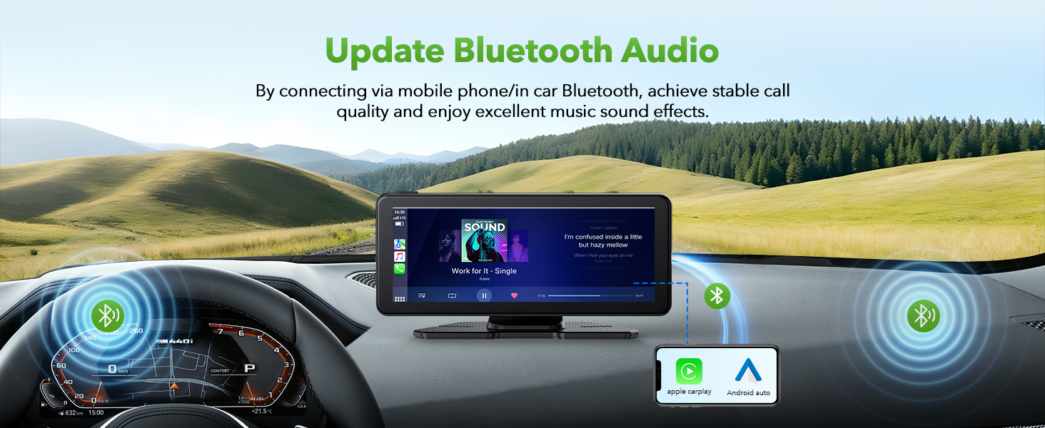 wireless carplay screen