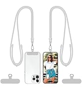 SS Cell Phone Lanyard - 2 Adjustable Phone Neck Strap, 2 Phone Tether Tabs, Nylon Universal Phone...