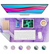 Desk Mat, Laokiiy Desk Pad Dual Sided Desk Pad for Office and Home,Desk Organization and Accessor...