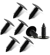 Downhill Car Bumper Plug, PA66 Injection Molded Tree-Shaped License Plate Hole Cover Clip Fixed F...