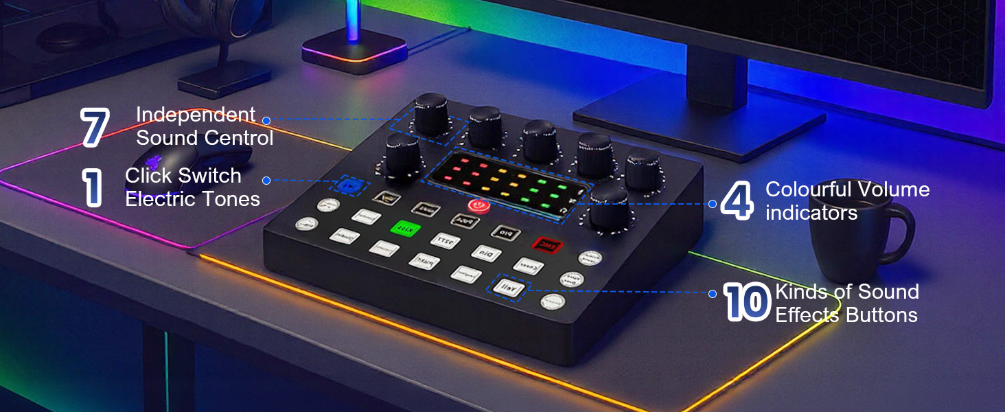 V8s Live Sound Card