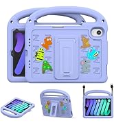 AGROMI Kids Case for iPad mini 7(A17 Pro) 2024/iPad Mini 6 2021 8.3 Inch, with Built-in Pencil Ho...
