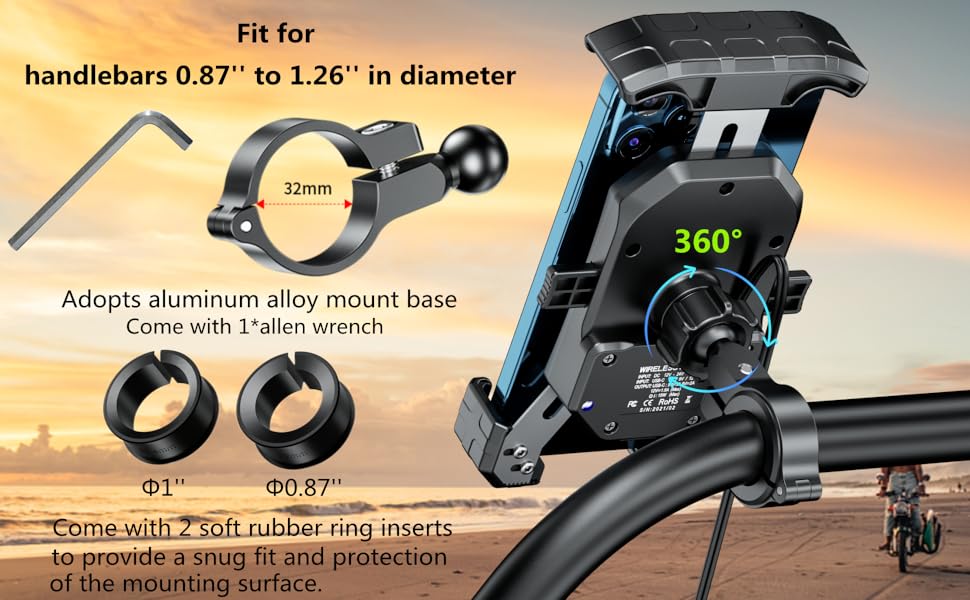 motorcycle phone holder