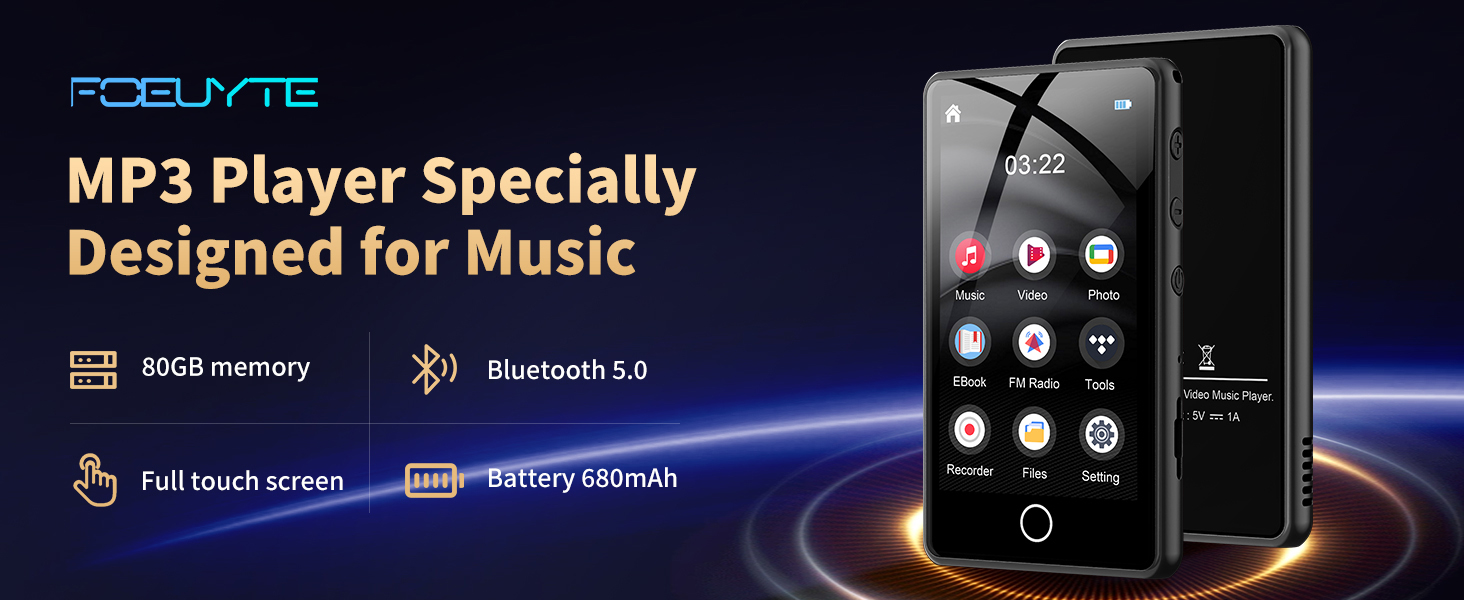 mp3 player with bluetooth