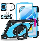 Case for iPad A16 11th/10th Generation 11 inch/10.9 inch 2025/2022, Ubearkk for iPad a16 case wit...