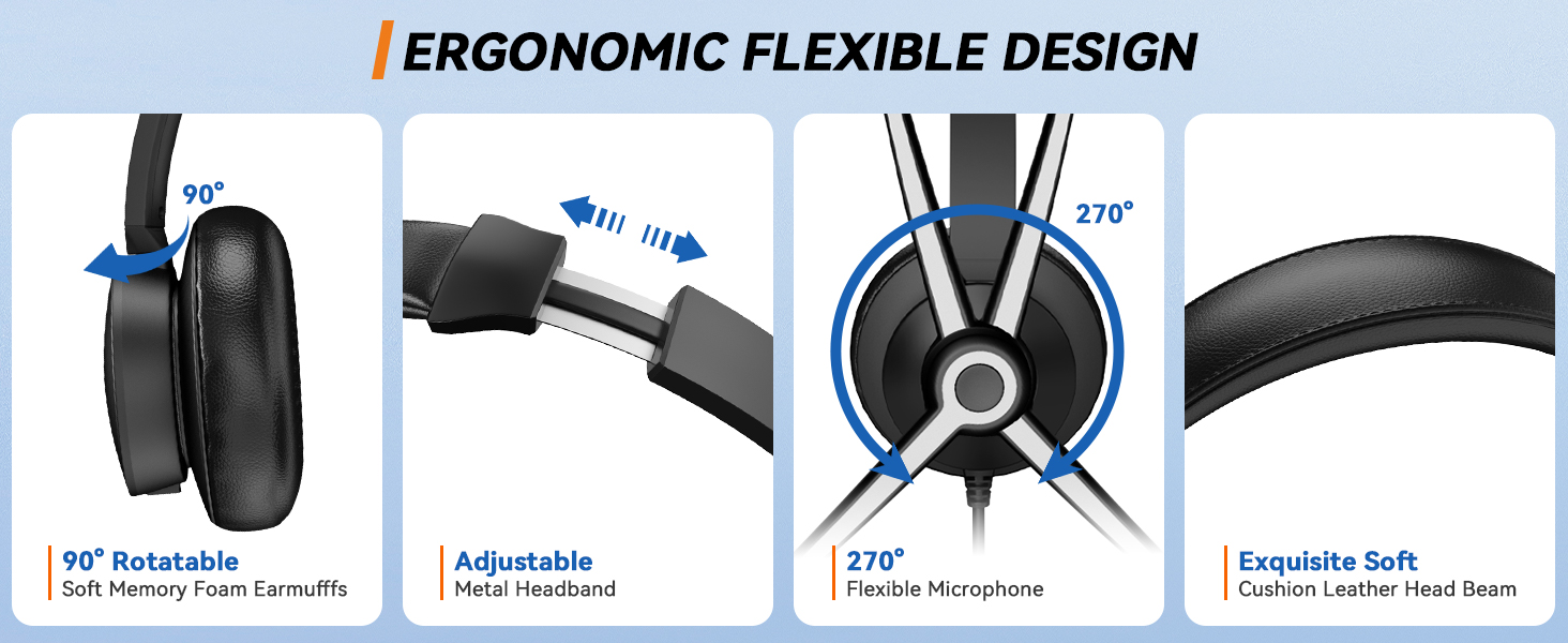  computer headset with microphone