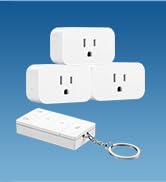 DEWENWILS Wireless Remote Control Outlet, No Wiring, Programmable & Expandable Electrical Outlet ...