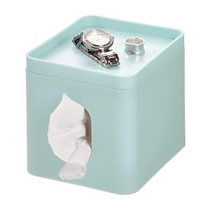college dorm boutique box kleenex tissue apartment bathroom storage vanity table university tray cup