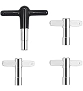 EASTROCK High Torque Drum Keys 4-pack with More Advanced Material Rubber And Plastic Handles Drum...