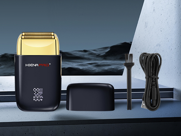 Foil Shaver Black Gold