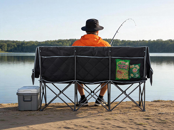Folding Camping Loveseat