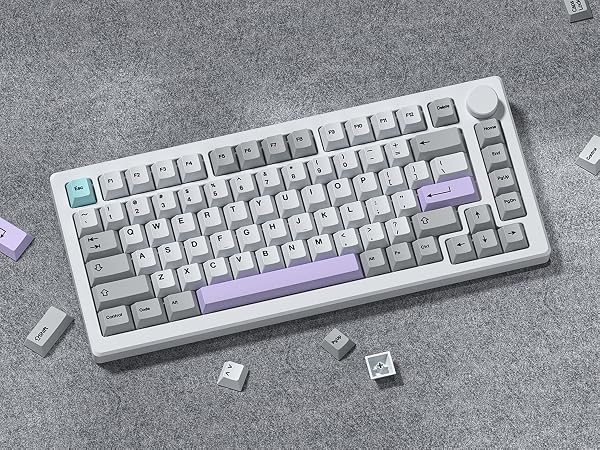 black keycaps